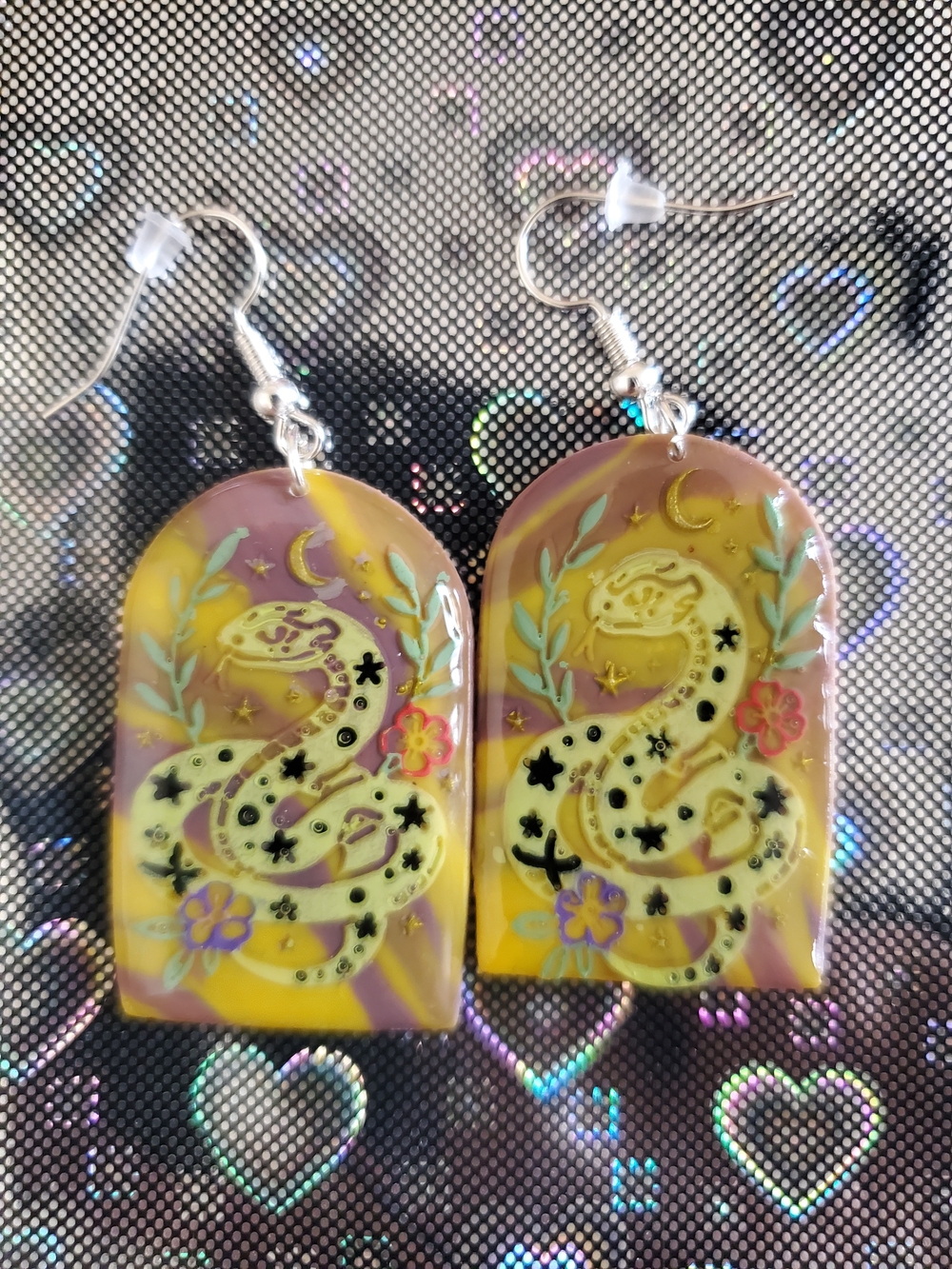 Snake Dangle Earrings - Women Jewelry